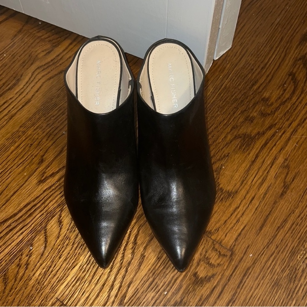 Mark Fisher Black Mules size 7